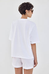 Oversized Flock T Shirt