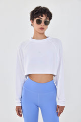 Dé Oversized Cropped Cover Up