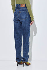 No.6| High Waisted Straight Full Length Denim