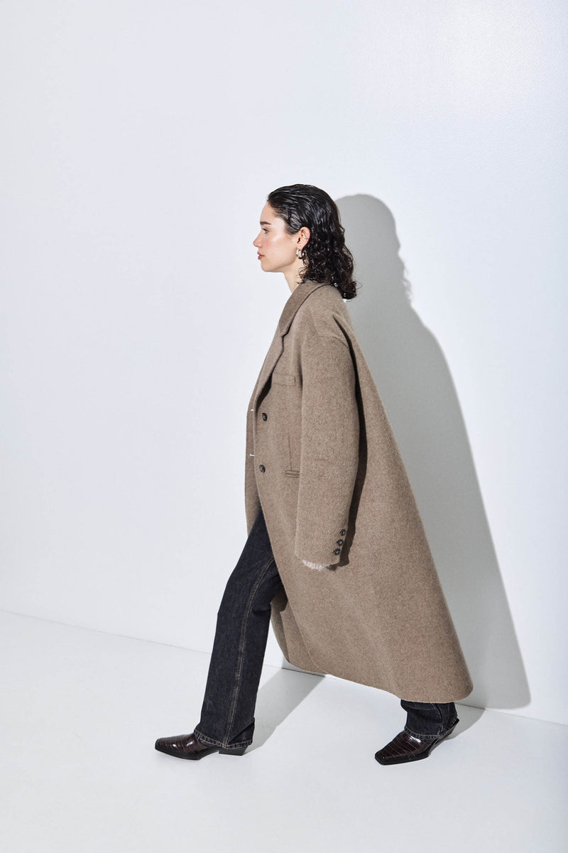 Double Wool Coat