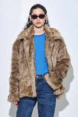 Faux Fur Coat