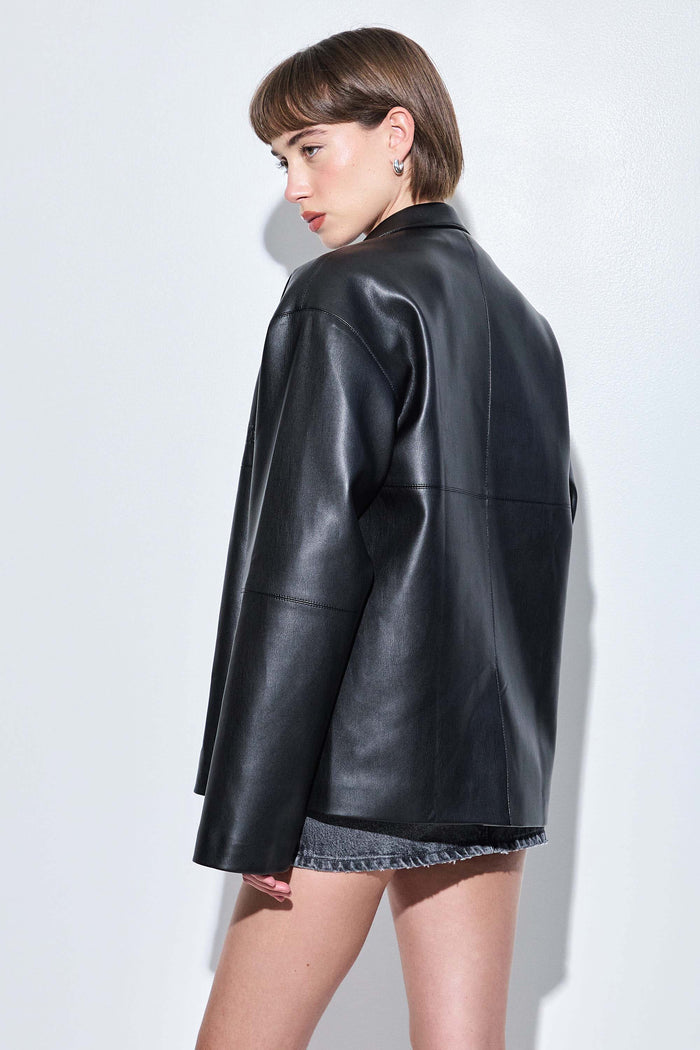 Vegan Leather Jacket