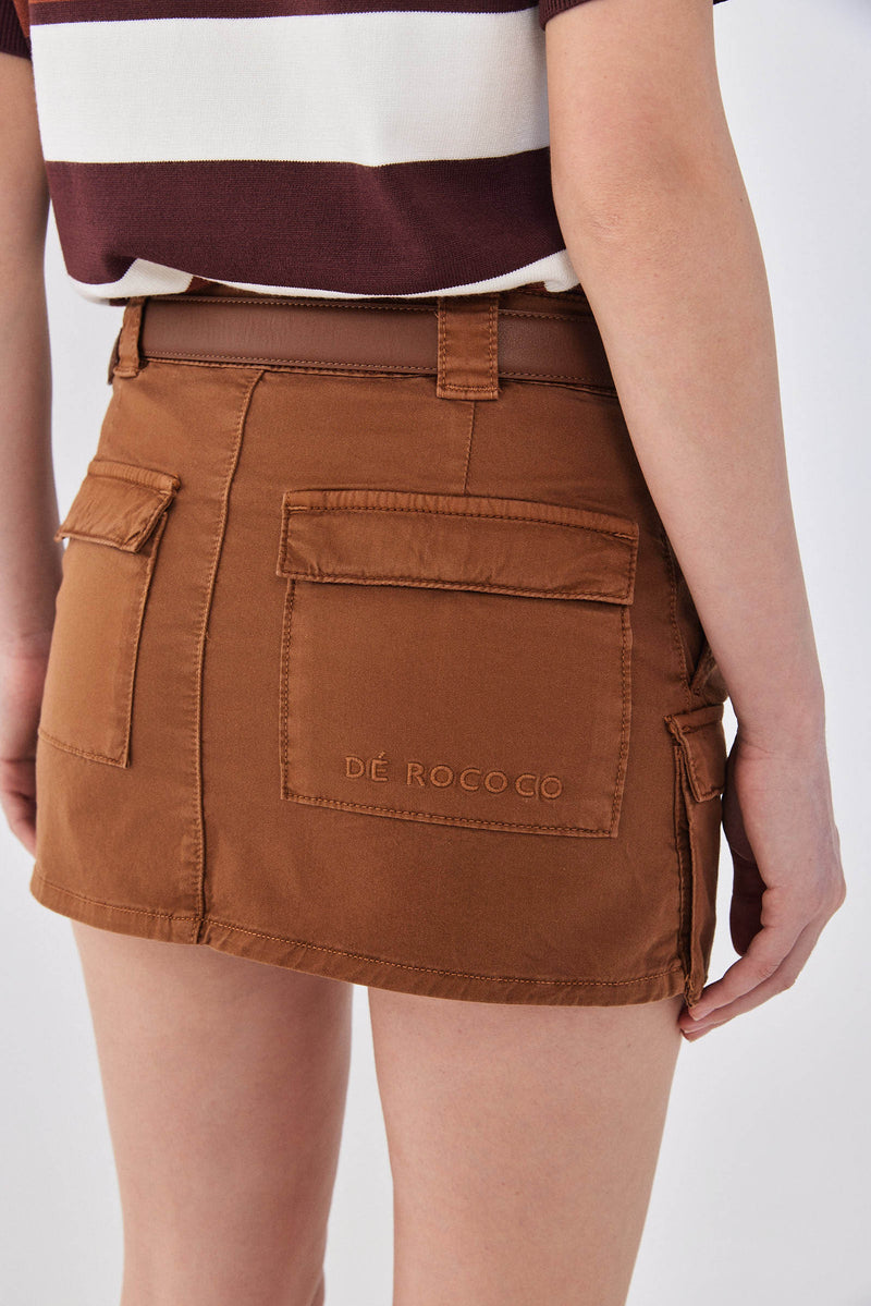 Micro Mini Cargo Skirt