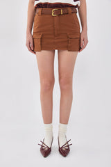 Micro Mini Cargo Skirt