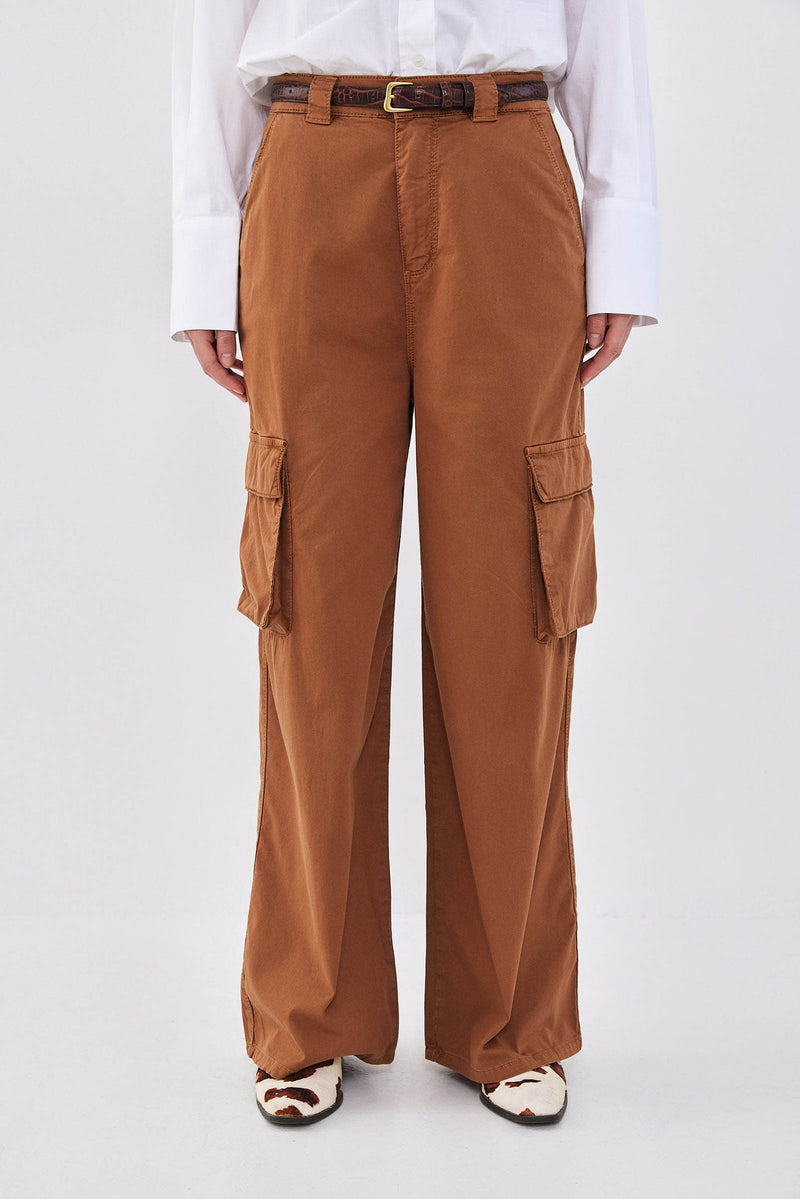 High Waisted Cargo Pants