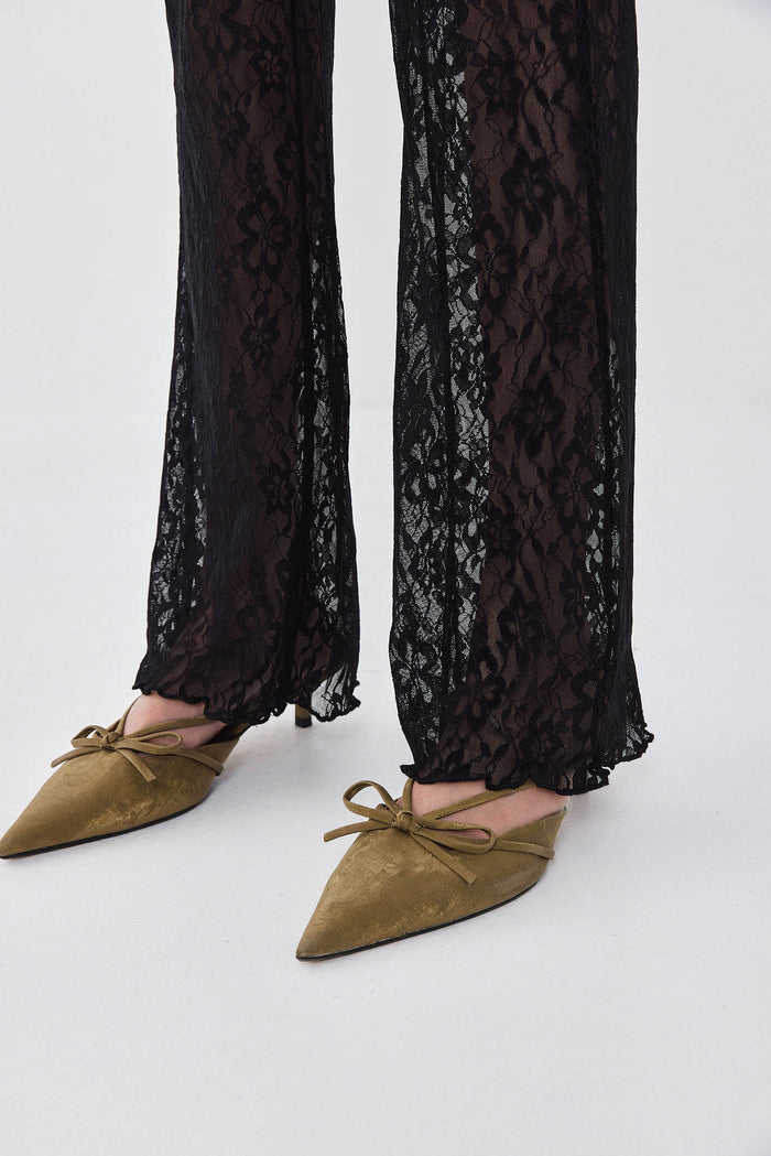 Bootcut Lace Pants