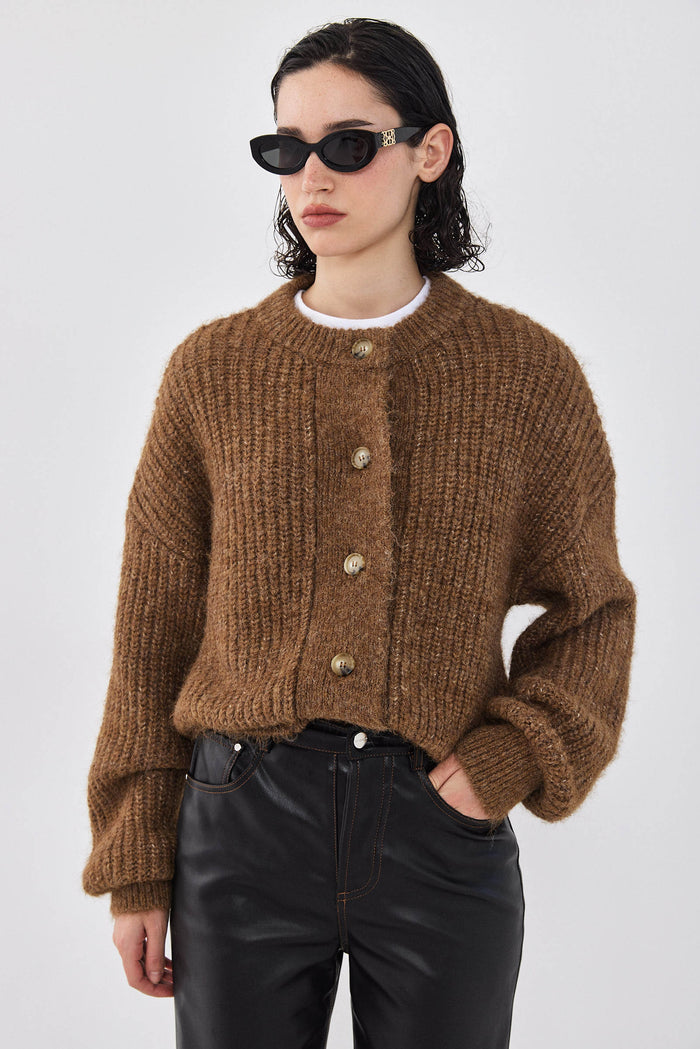 Oversized Fuzzy Cardigan