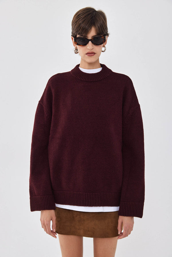 Mockneck Oversized Jumper