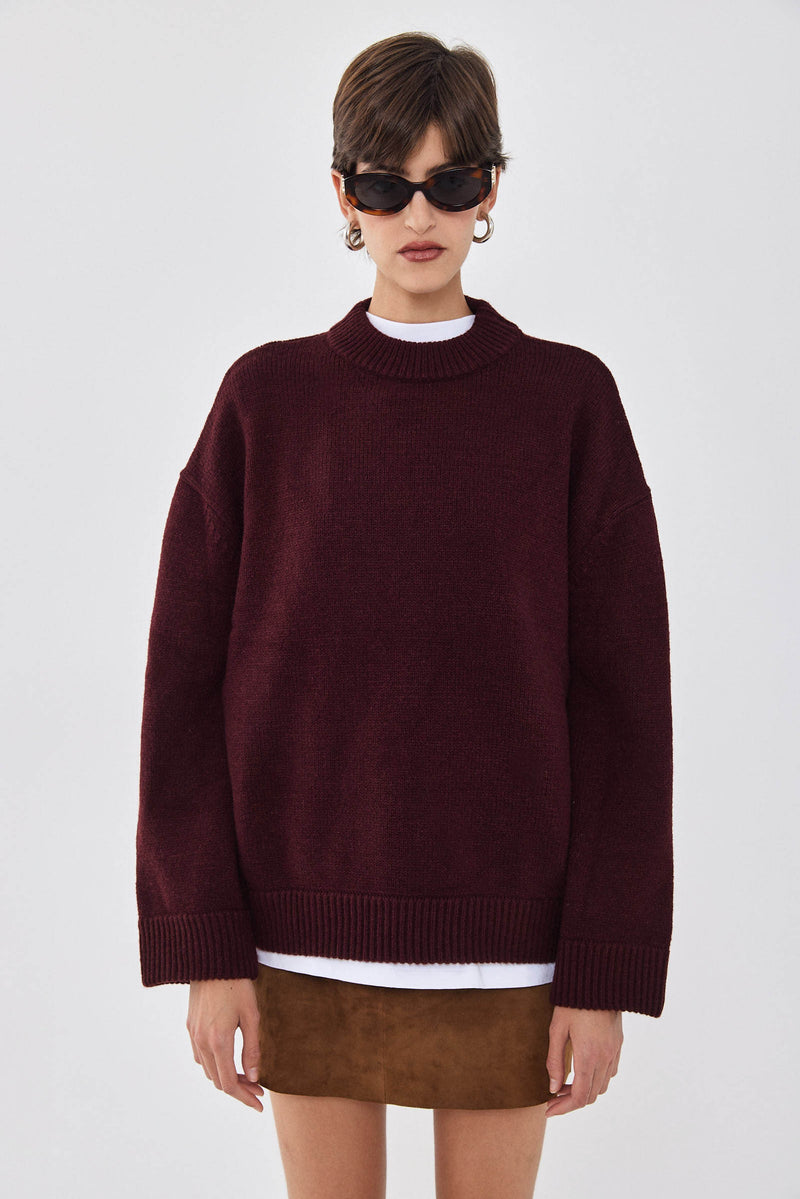 Mockneck Oversized Jumper