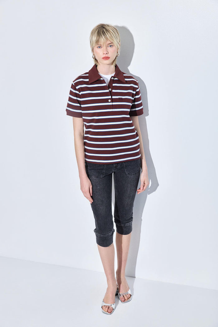 Heavy Cotton Short Sleeved Polo Shir