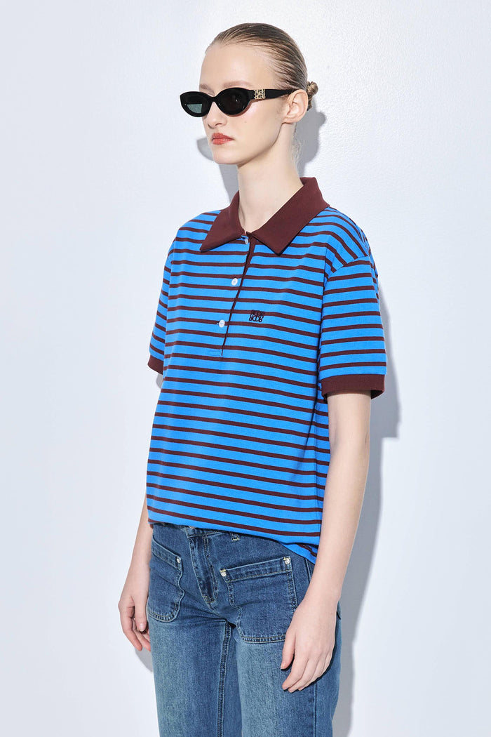 Heavy Cotton Short Sleeved Polo Shirt