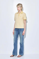 Heavy Cotton Short Sleeved Polo Shirt