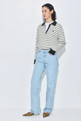 No.10| Low Rise Straight Denim