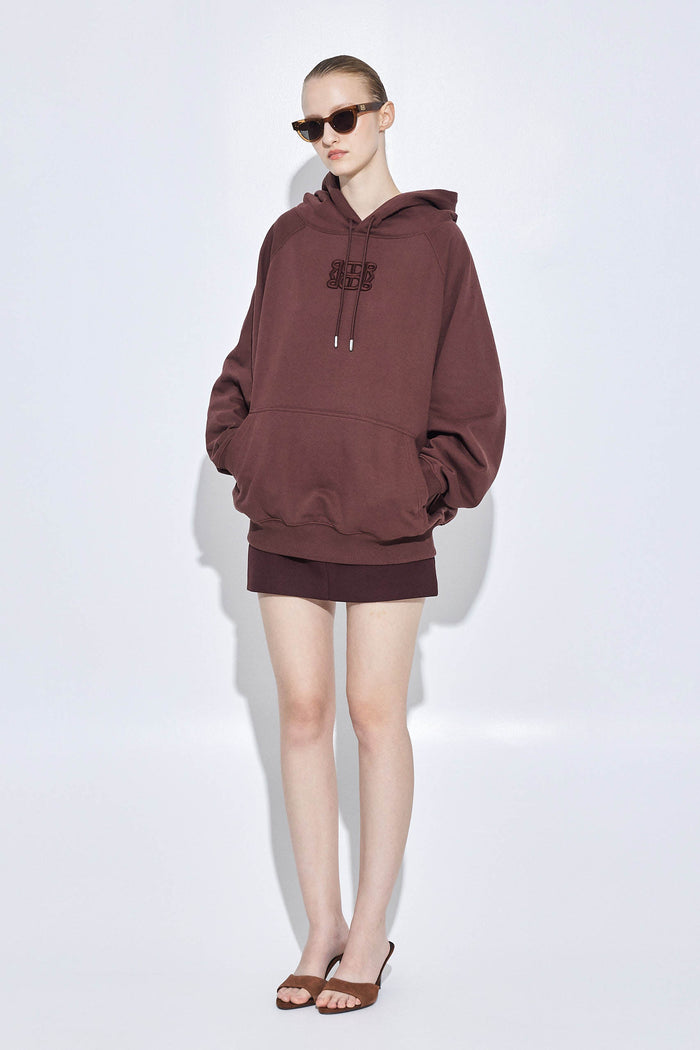 Embroidered Oversized Hoodie