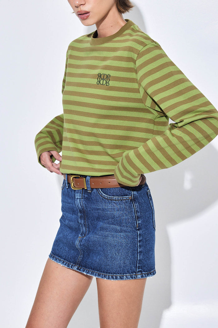 Heavy Cotton Striped Shirt