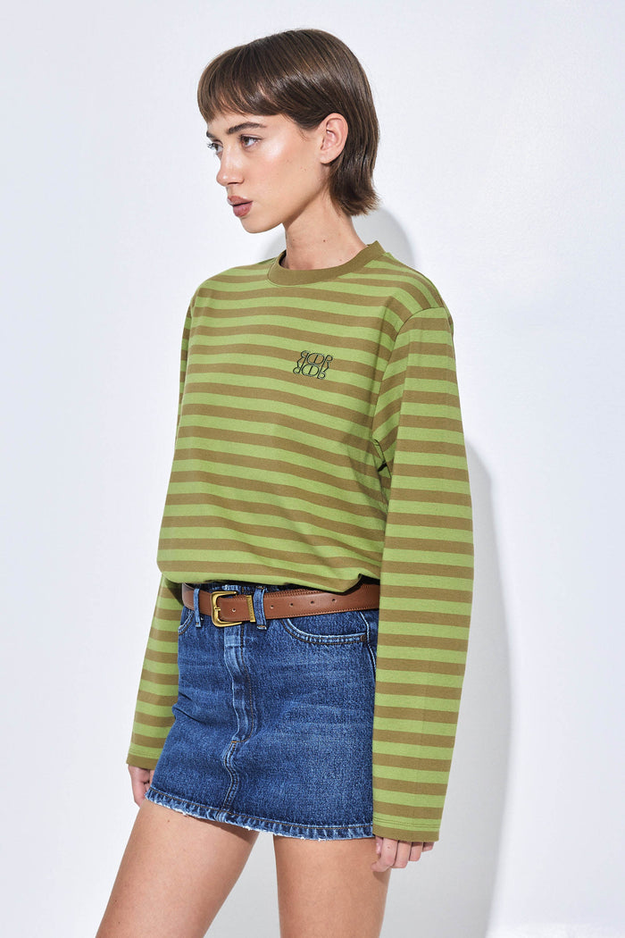 Heavy Cotton Striped Shirt