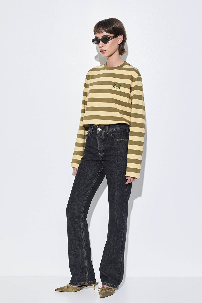 Heavy Cotton Striped Shirt