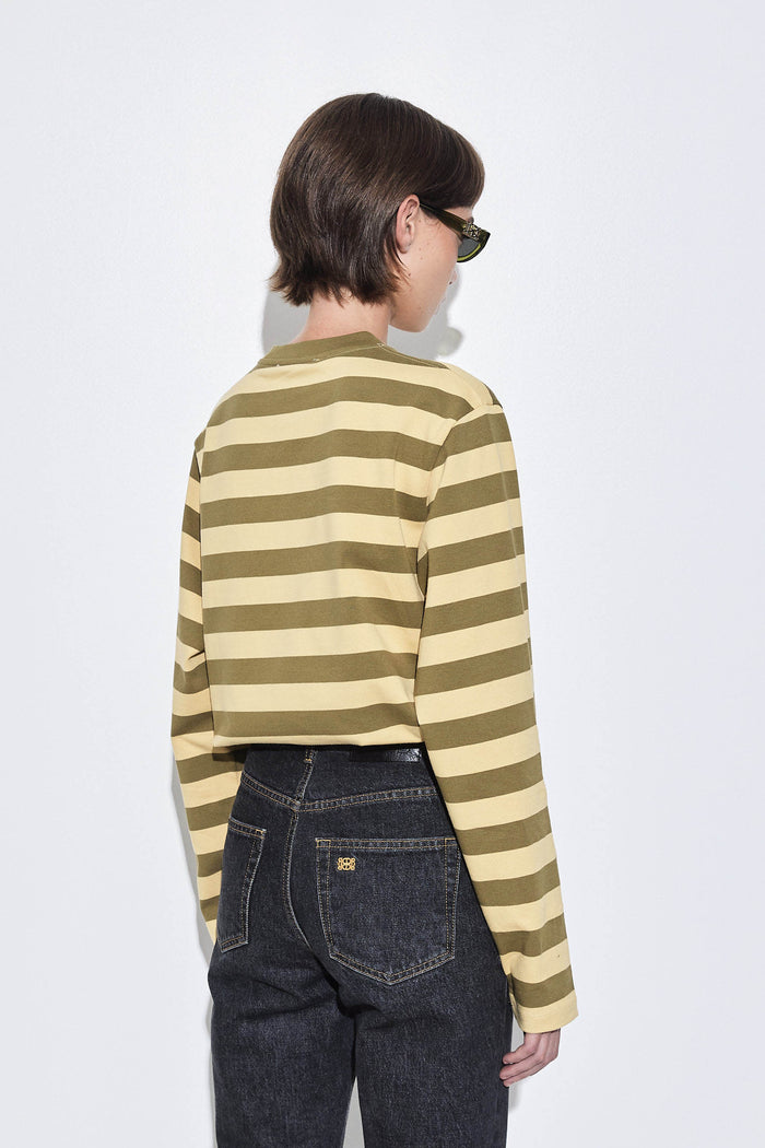 Heavy Cotton Striped Shirt