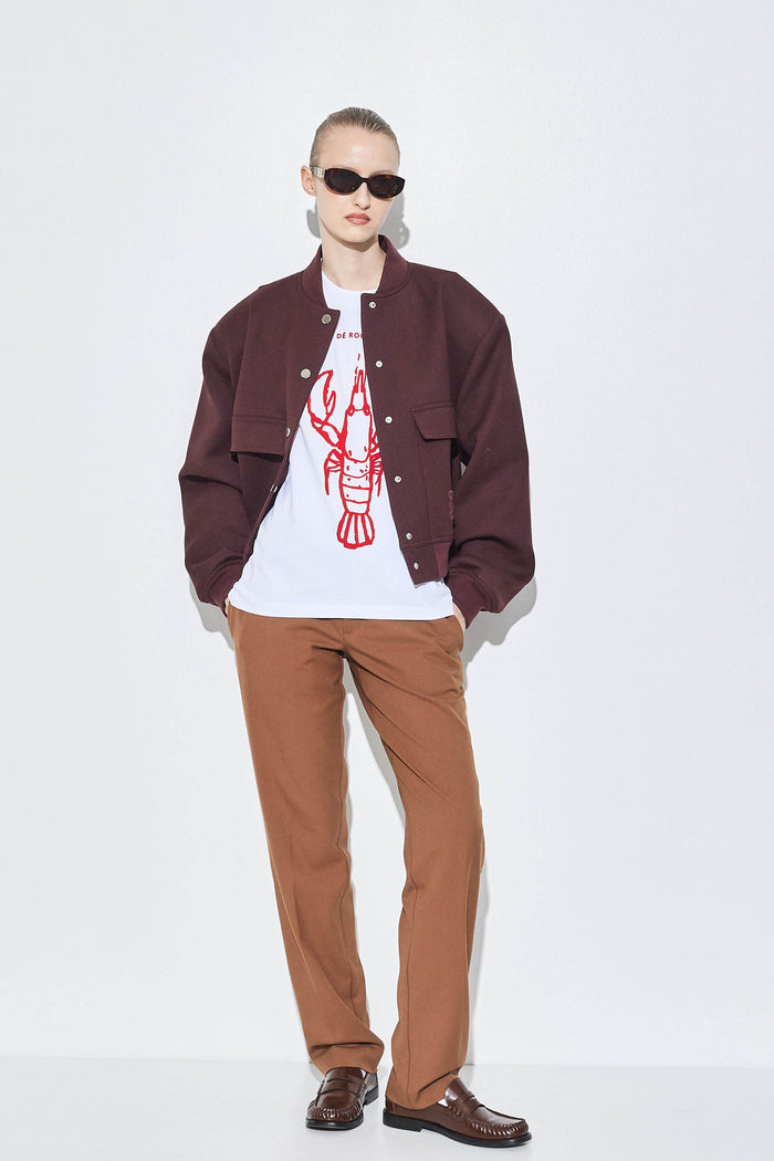 Oversized Flock T Shirt