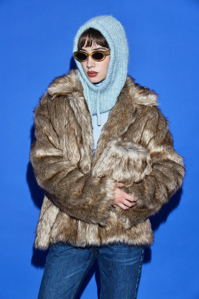 Faux Fur Coat