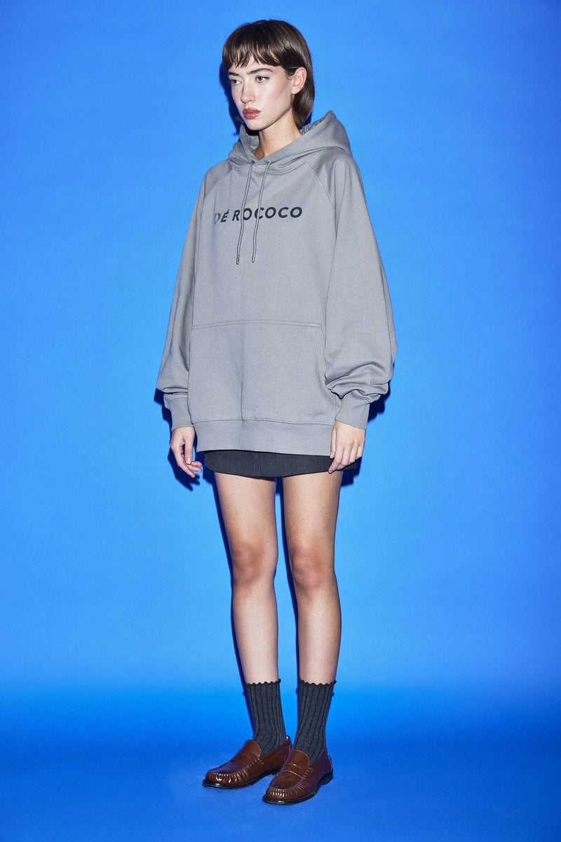 Oversized Flock Fleece Hoodie