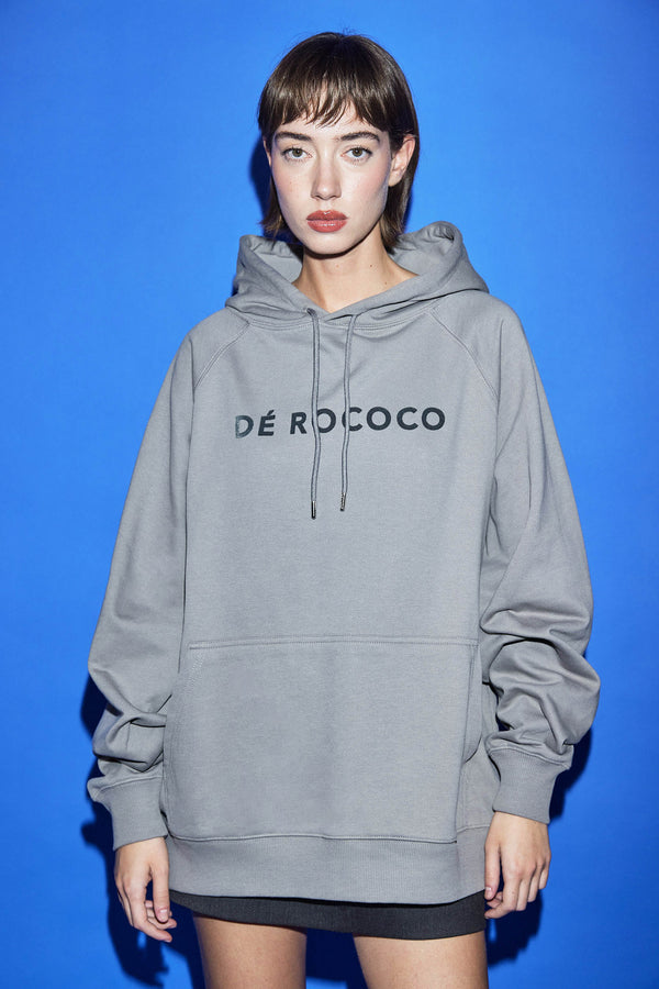 Oversized Flock Fleece Hoodie