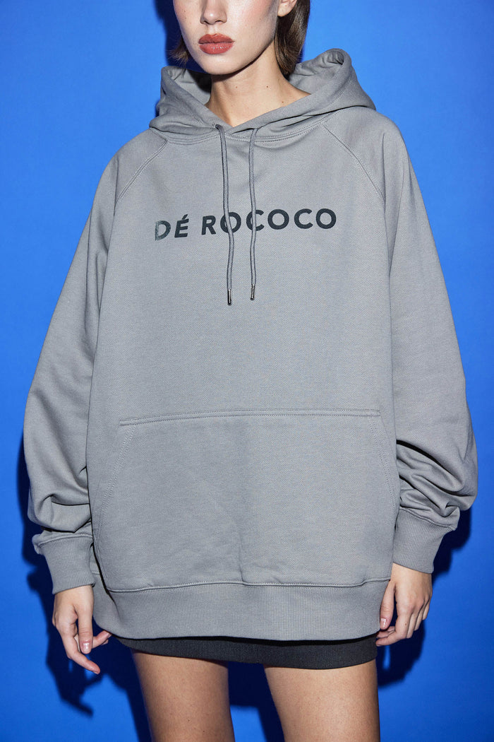 Oversized Flock Fleece Hoodie