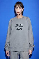 Oversized Flock Fleece Sweatshirt