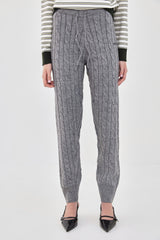 Cable-Knit Jogger