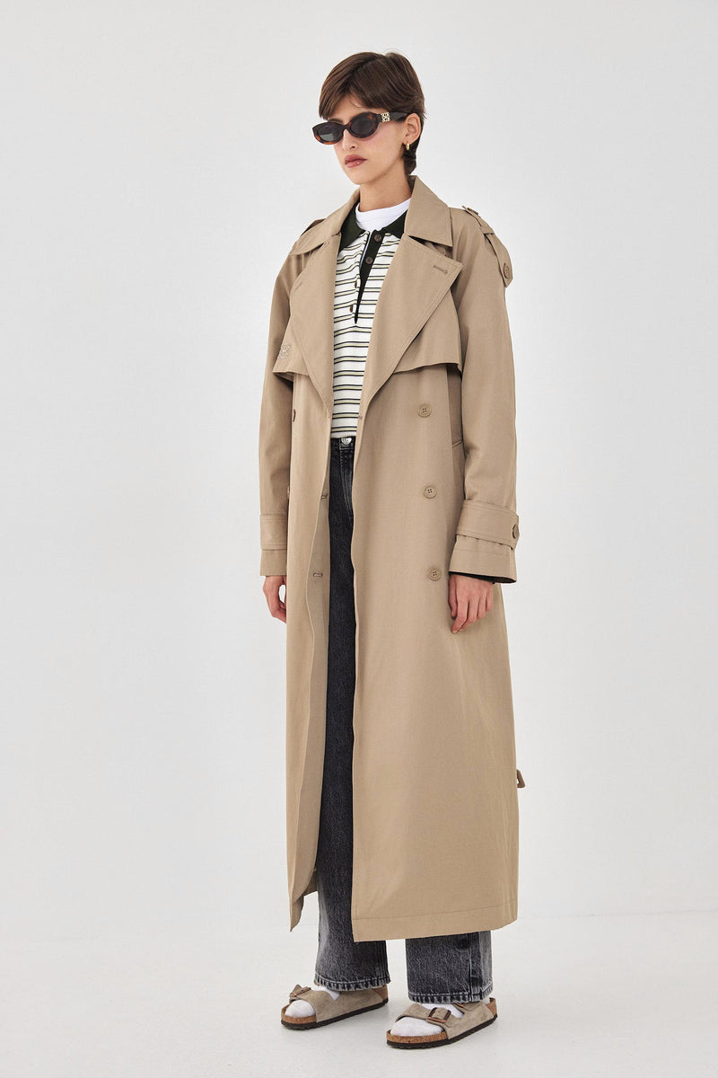 Double Breasted Trench Coat