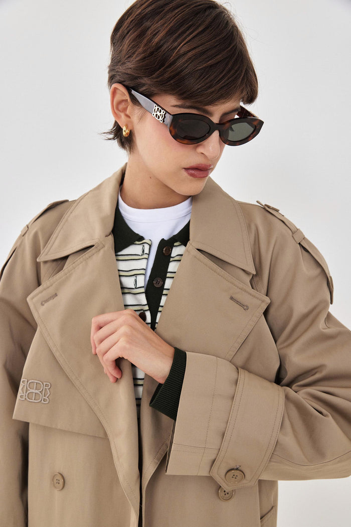 Double Breasted Trench Coat