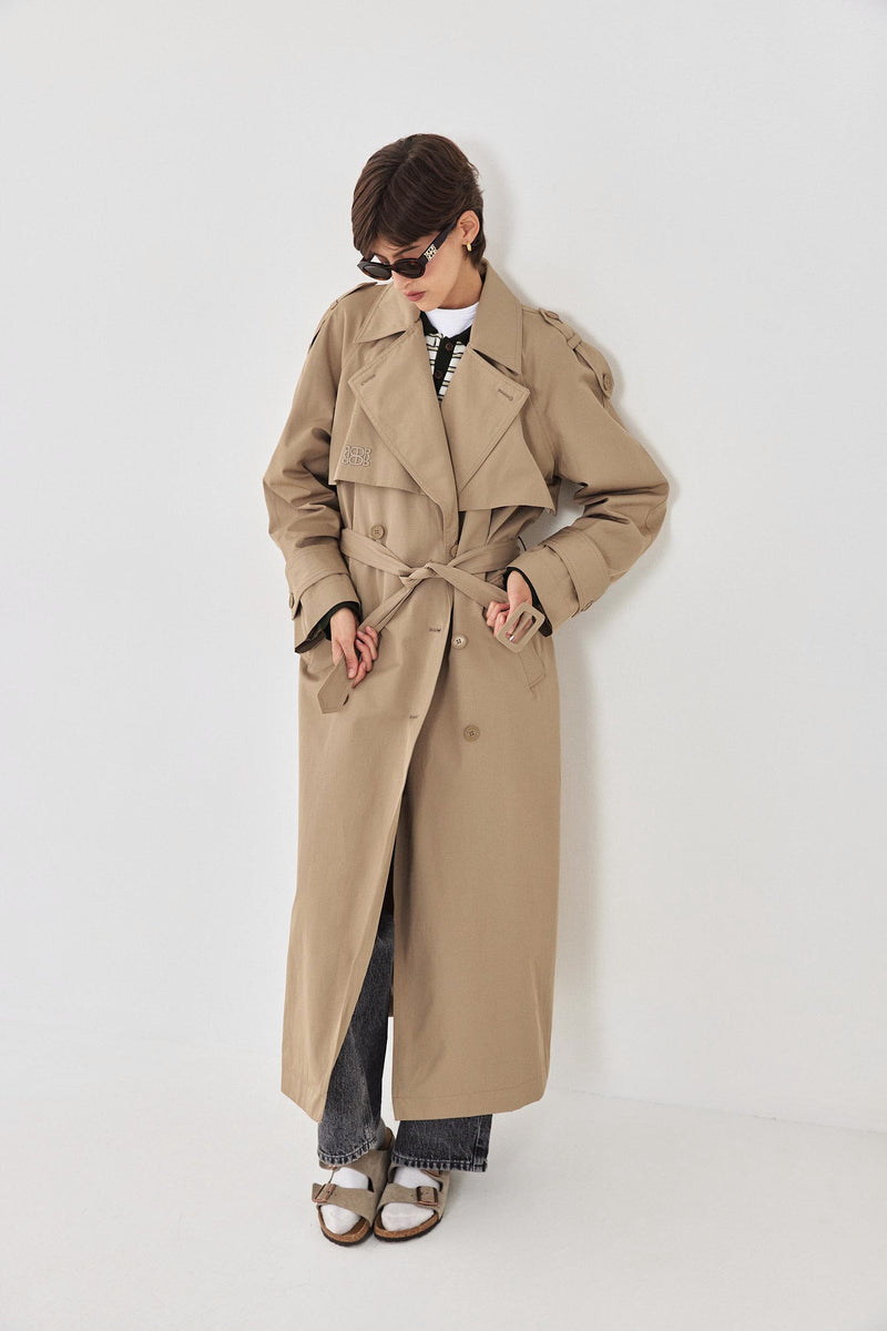 Double Breasted Trench Coat