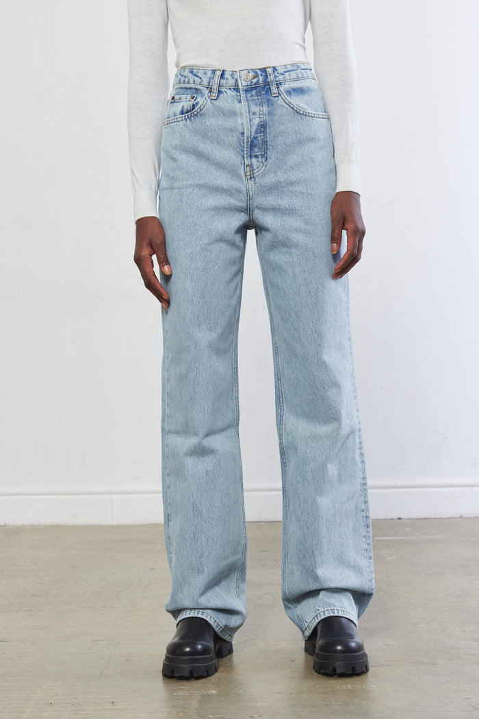 No.8| High Waisted Wide Leg Denim