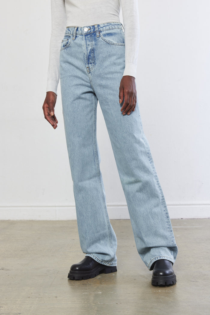 No.8| High Waisted Wide Leg Denim