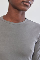 Soft Ribbed Long Sleeve Shirt