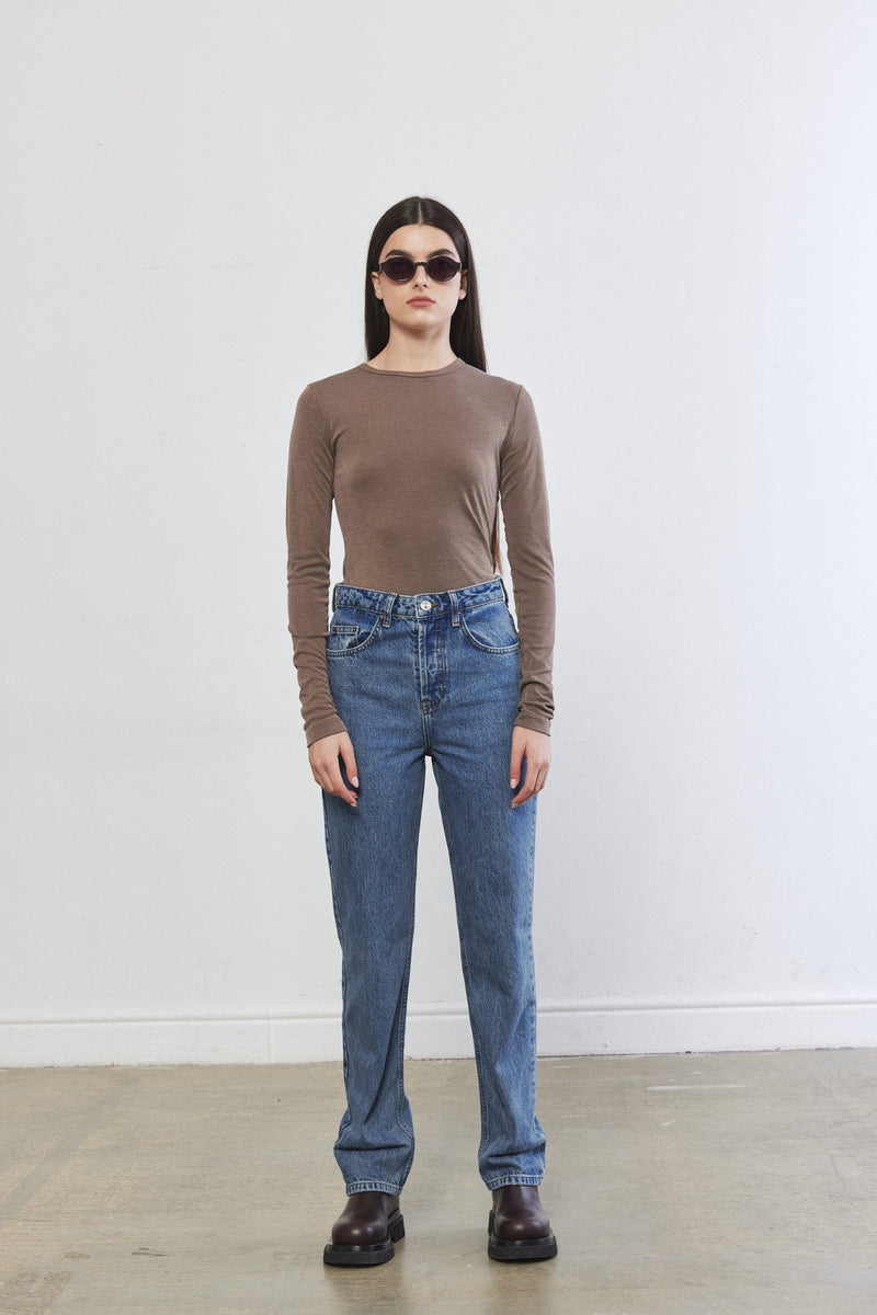 Soft Ribbed Long Sleeve Shirt