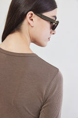 Soft Ribbed Long Sleeve Shirt