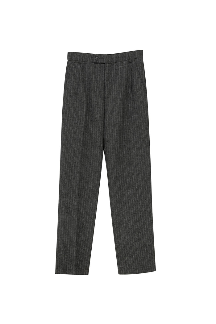 Blended Wool Menswear Pants