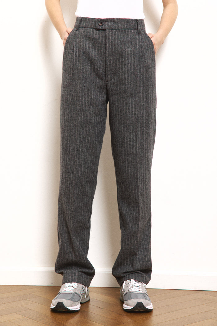 Blended Wool Menswear Pants